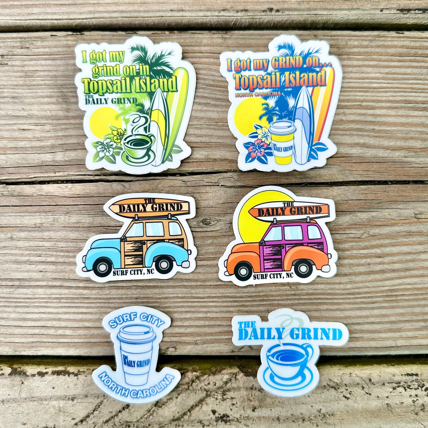 Daily Grind Stickers