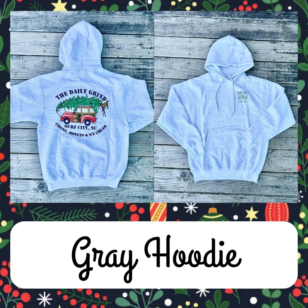 Daily Grind Christmas Hoodie