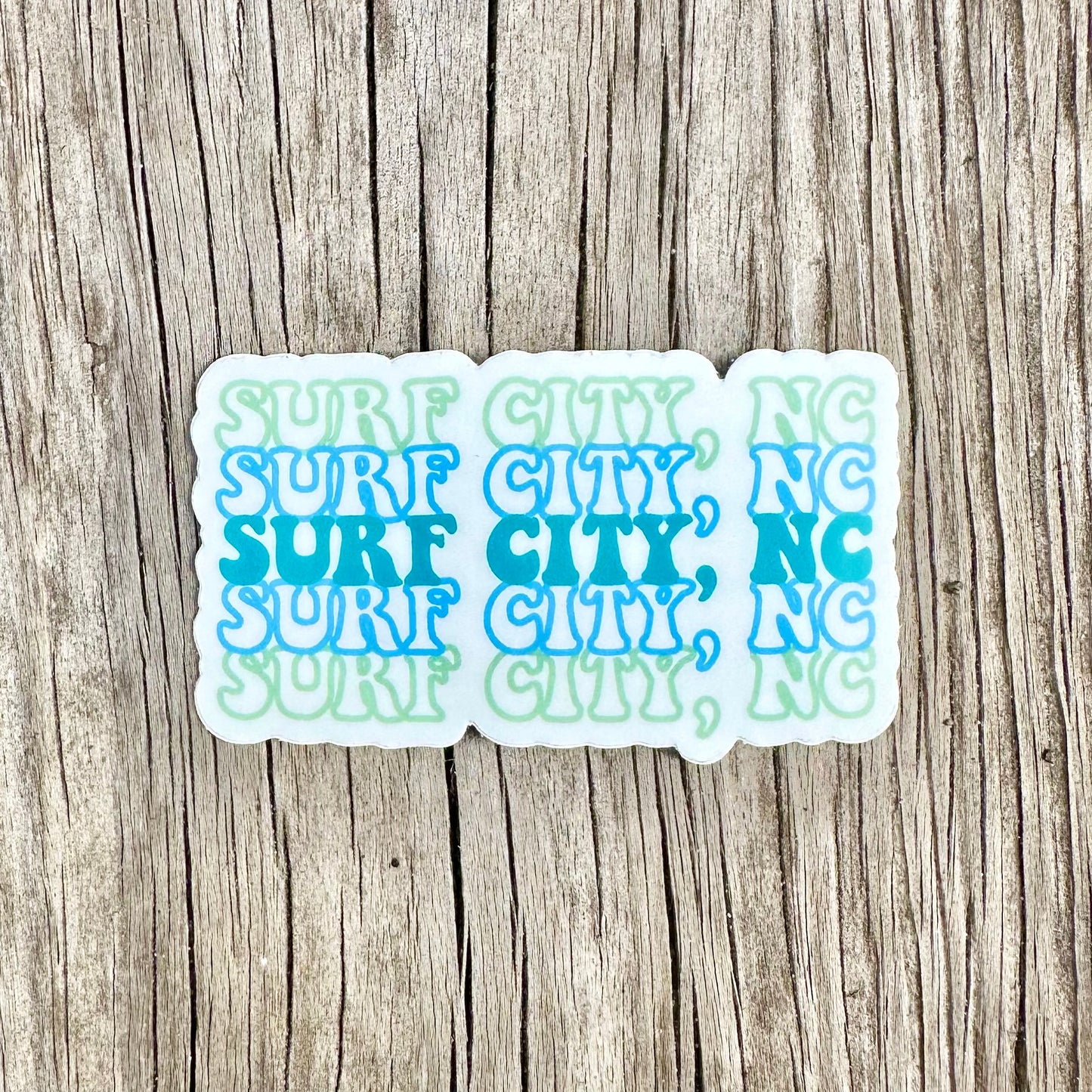 Surf City Stickers