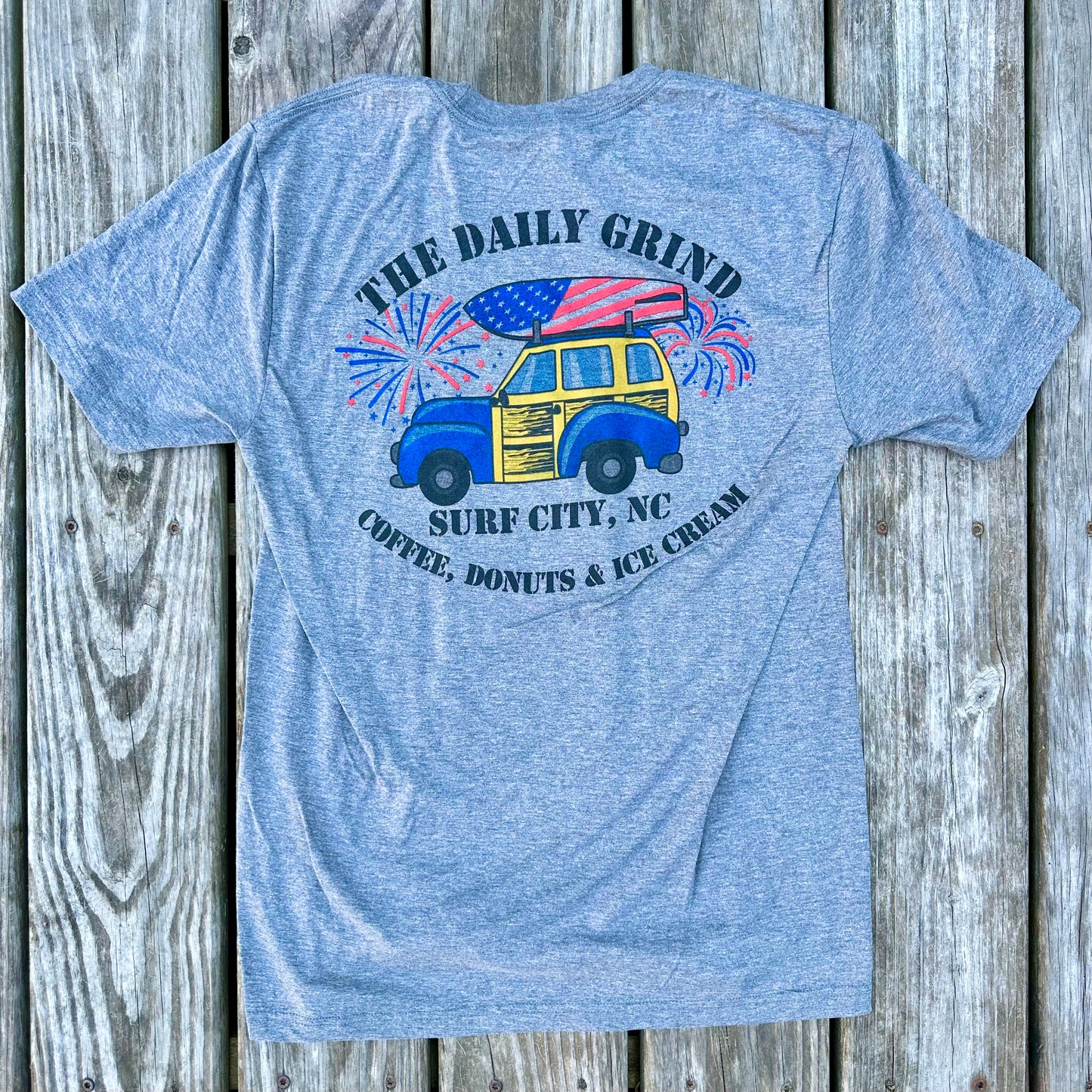 Daily Grind Patriotic 4th of July Tee