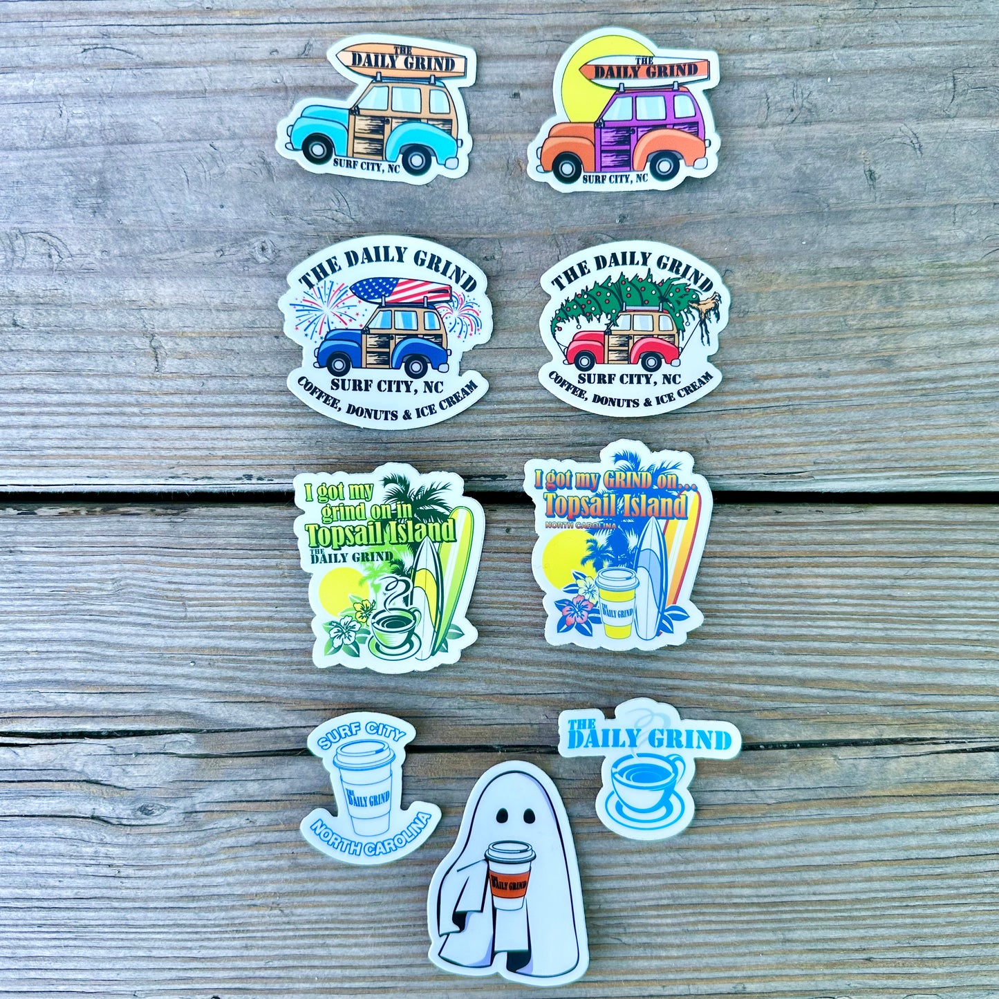 Daily Grind Stickers