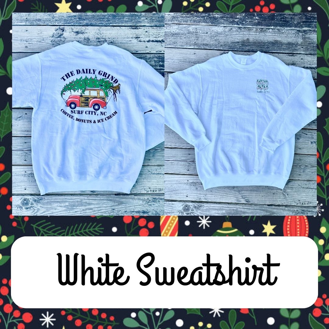 Daily Grind Christmas Crewneck Sweatshirt