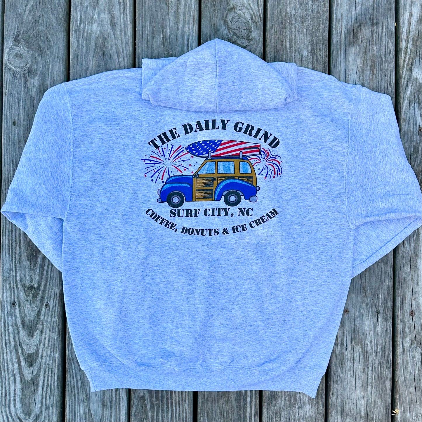 Daily Grind Patriotic 4th of July Hoodie