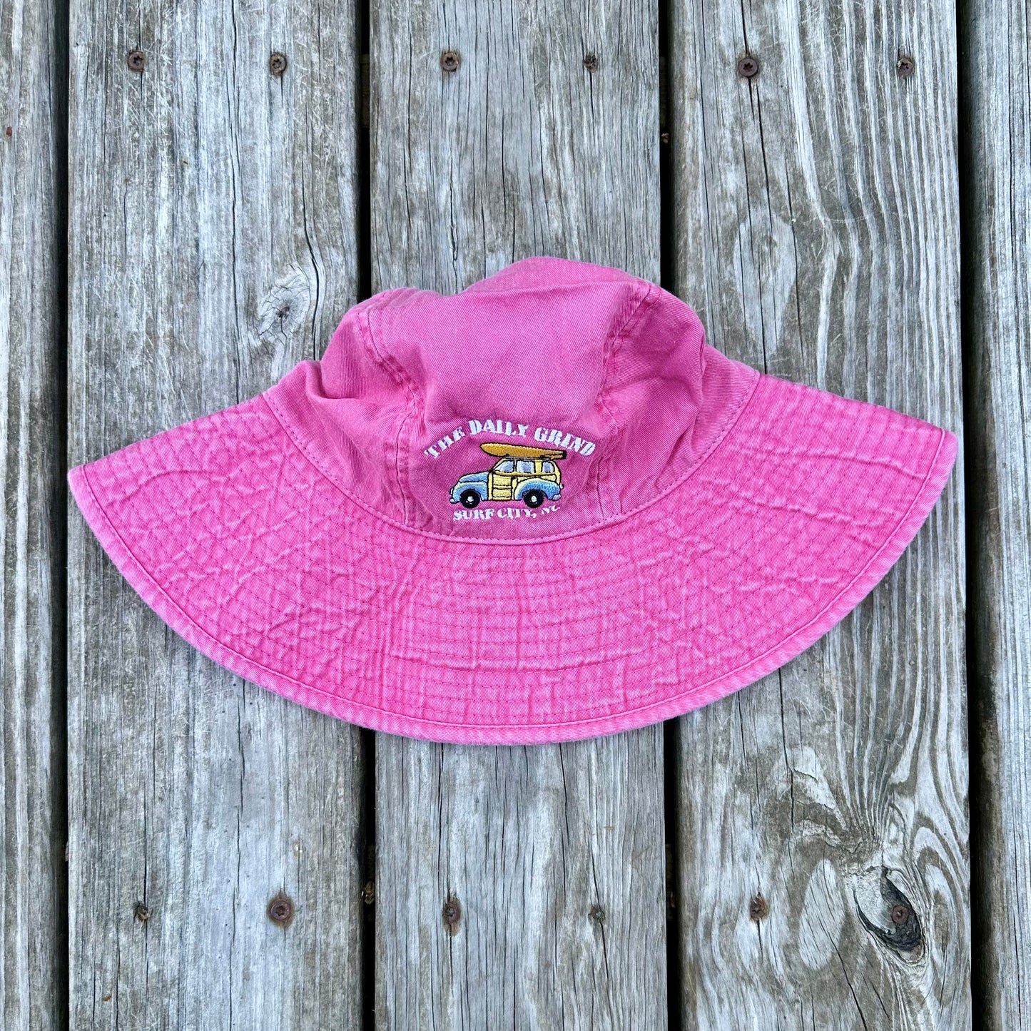 Daily Grind Wide Brim Bucket Hat