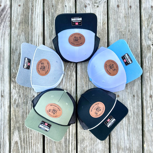 Daily Grind Richardson Leather Patch Hats
