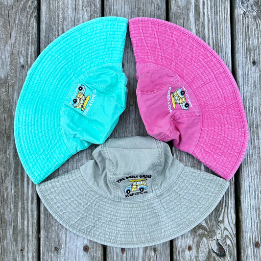 Daily Grind Wide Brim Bucket Hat