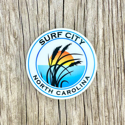 Surf City Stickers