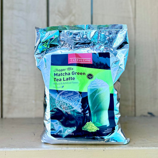 Cappuccine Frappe Matcha Green Tea Mix 3lbs