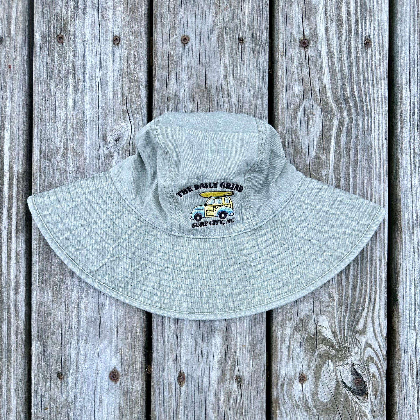 Daily Grind Wide Brim Bucket Hat