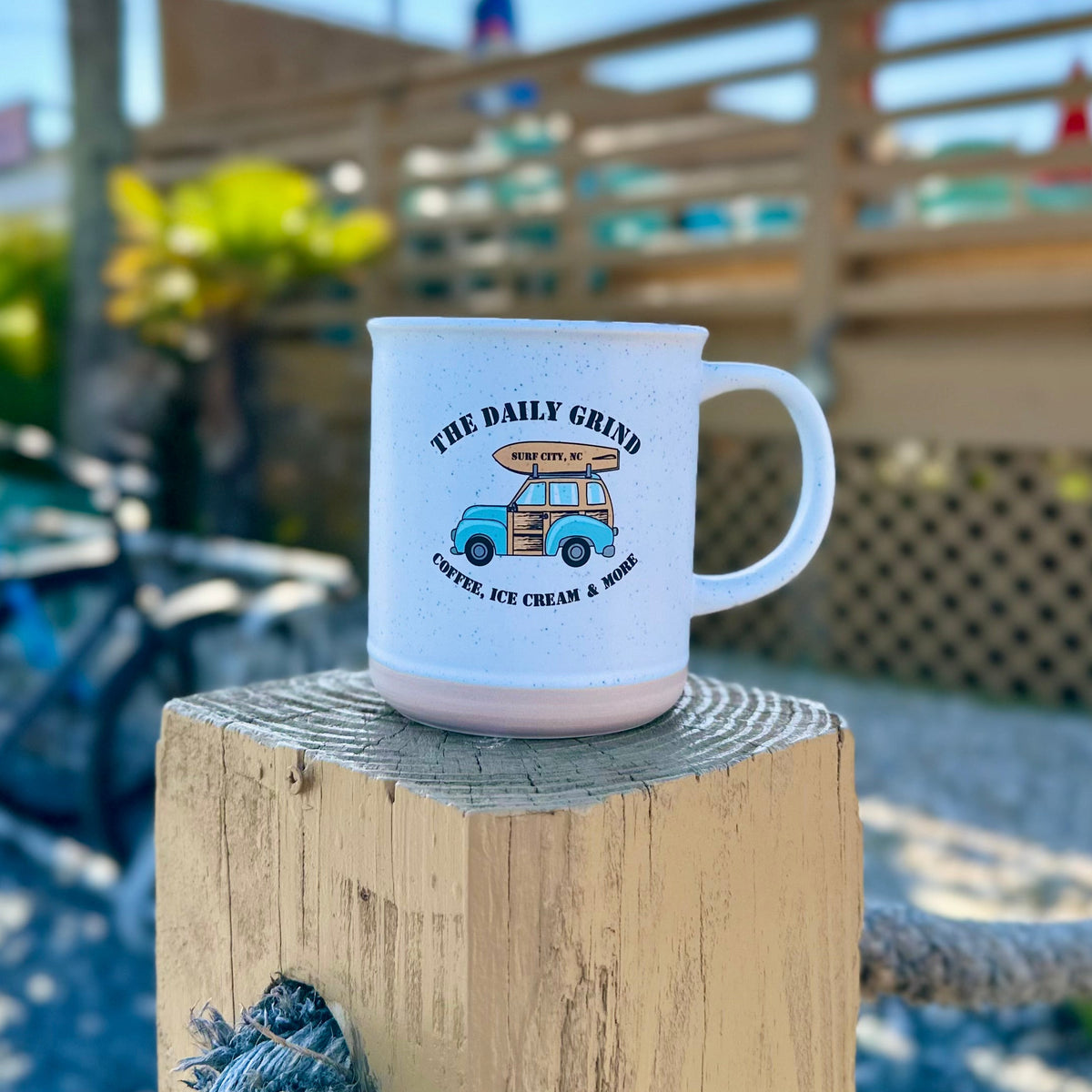 Daily Grind Speckled Ceramic Mug