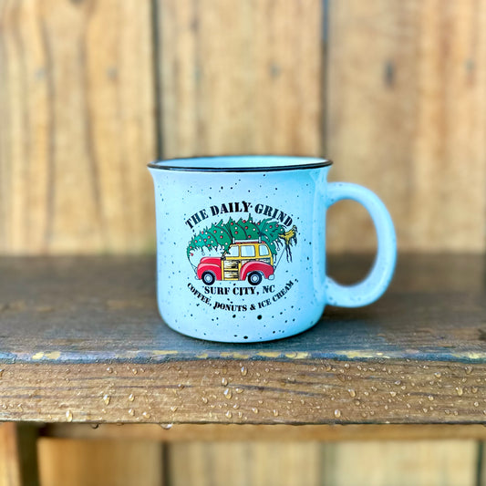 Daily Grind Ceramic Christmas Mug